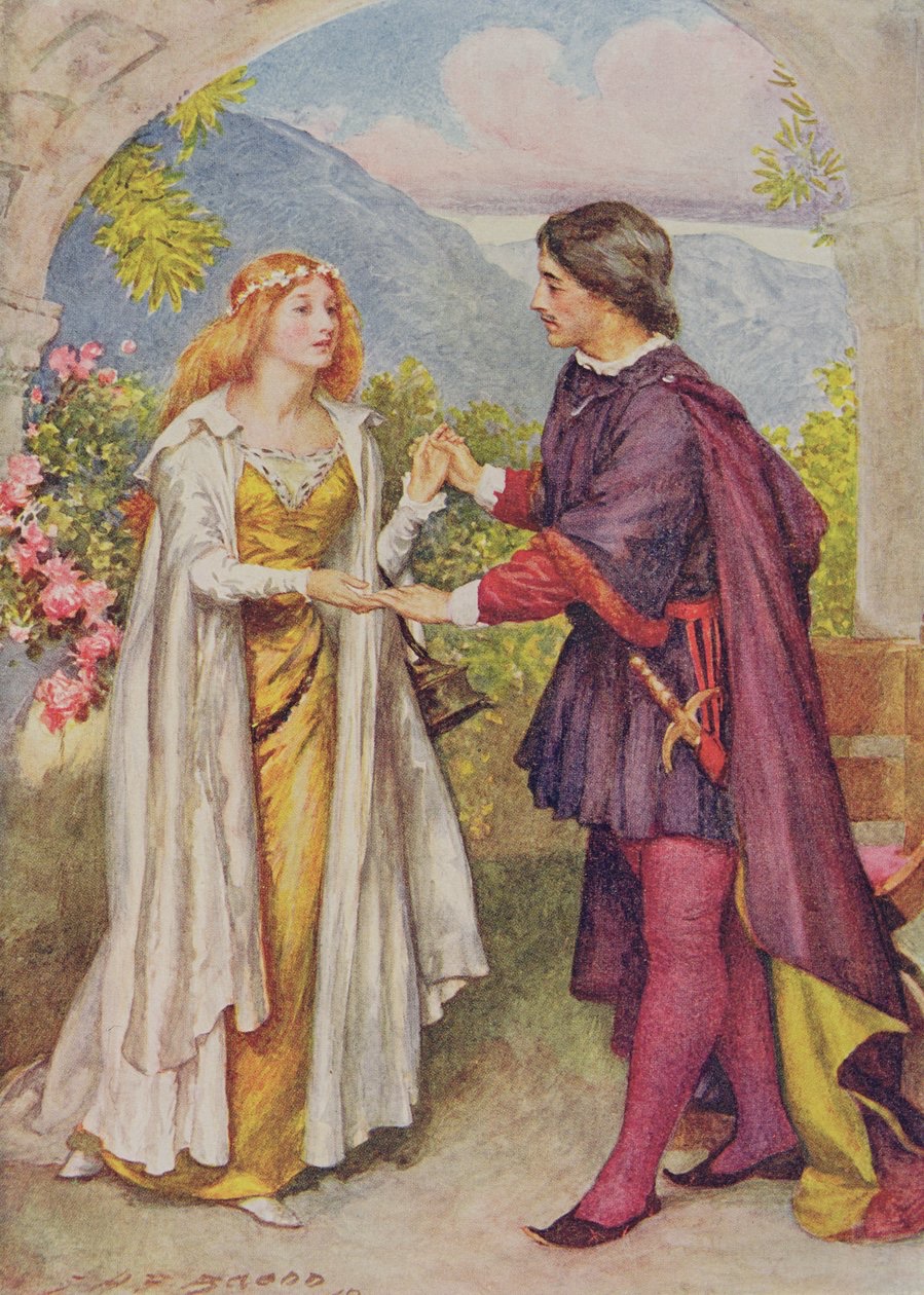 Macbeth Invite Solve John Henry Frederick Bacon - Hamlet and Ophelia from 'Children's ...