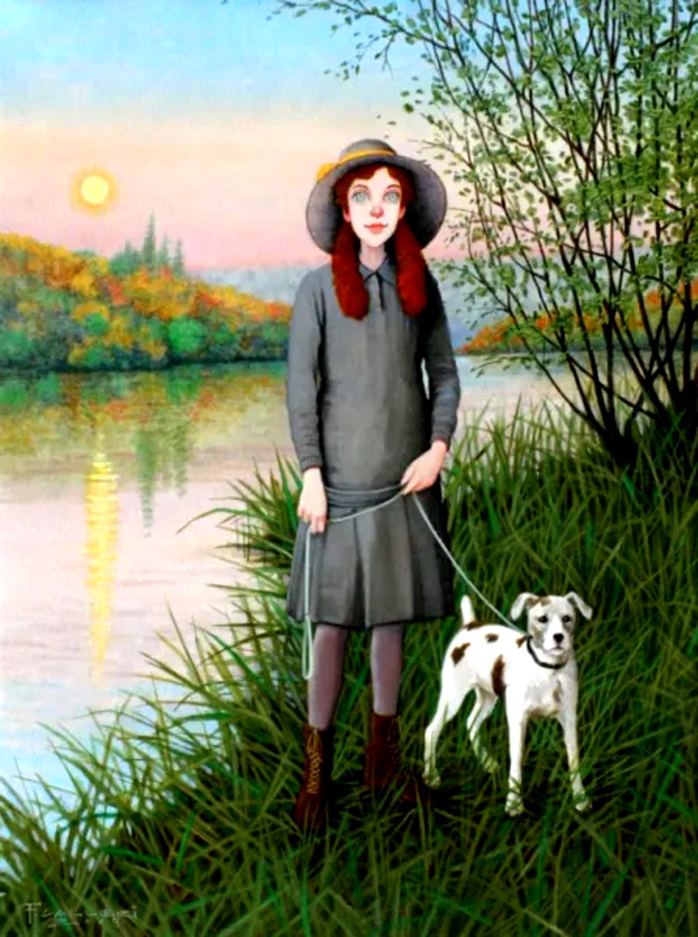 Solve Bright Colorful Fred Calleri Art jigsaw puzzle online with 108 pieces