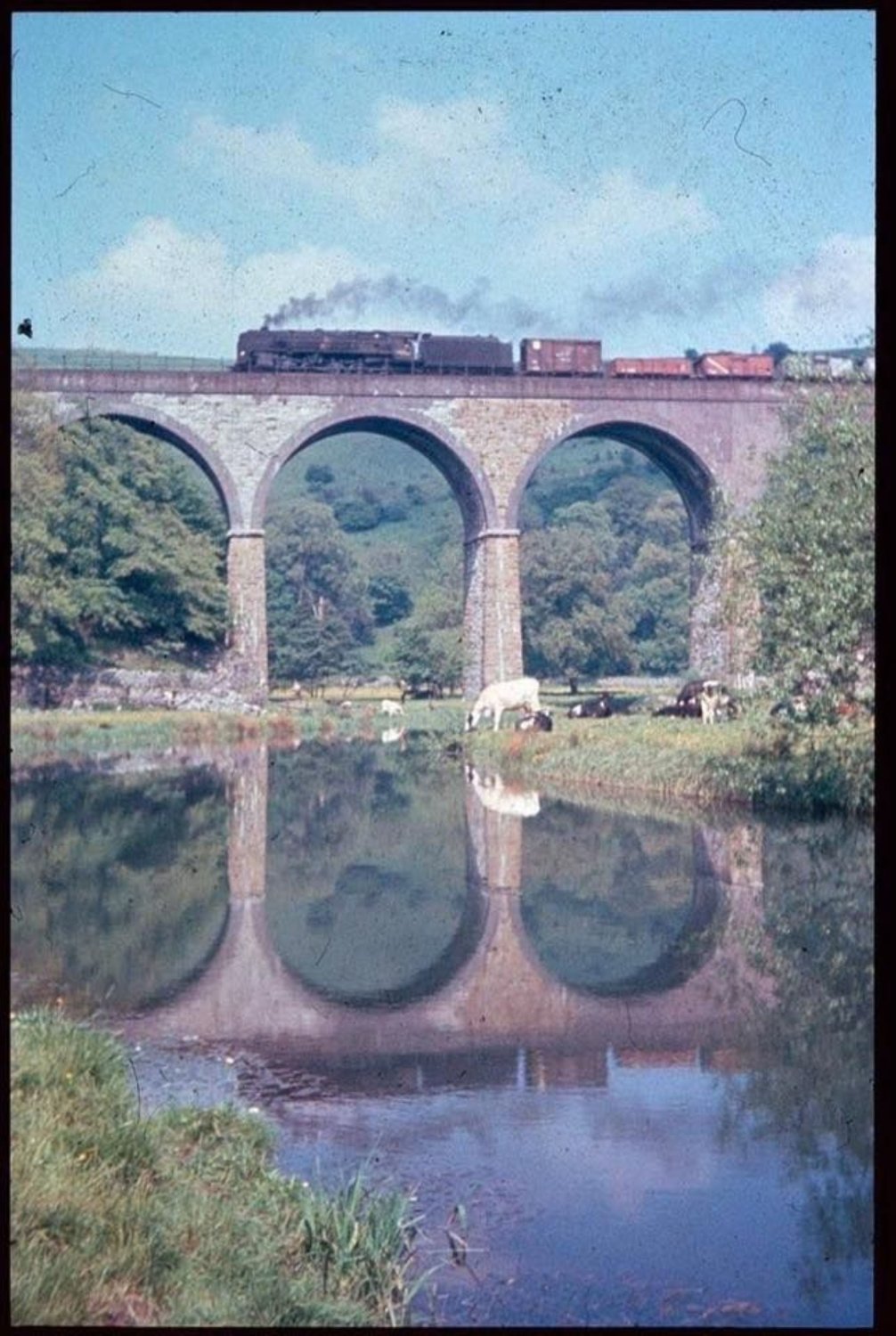 Solve An unidentified 9F crossing Monsal Head viaduct, Derbyshire with ...