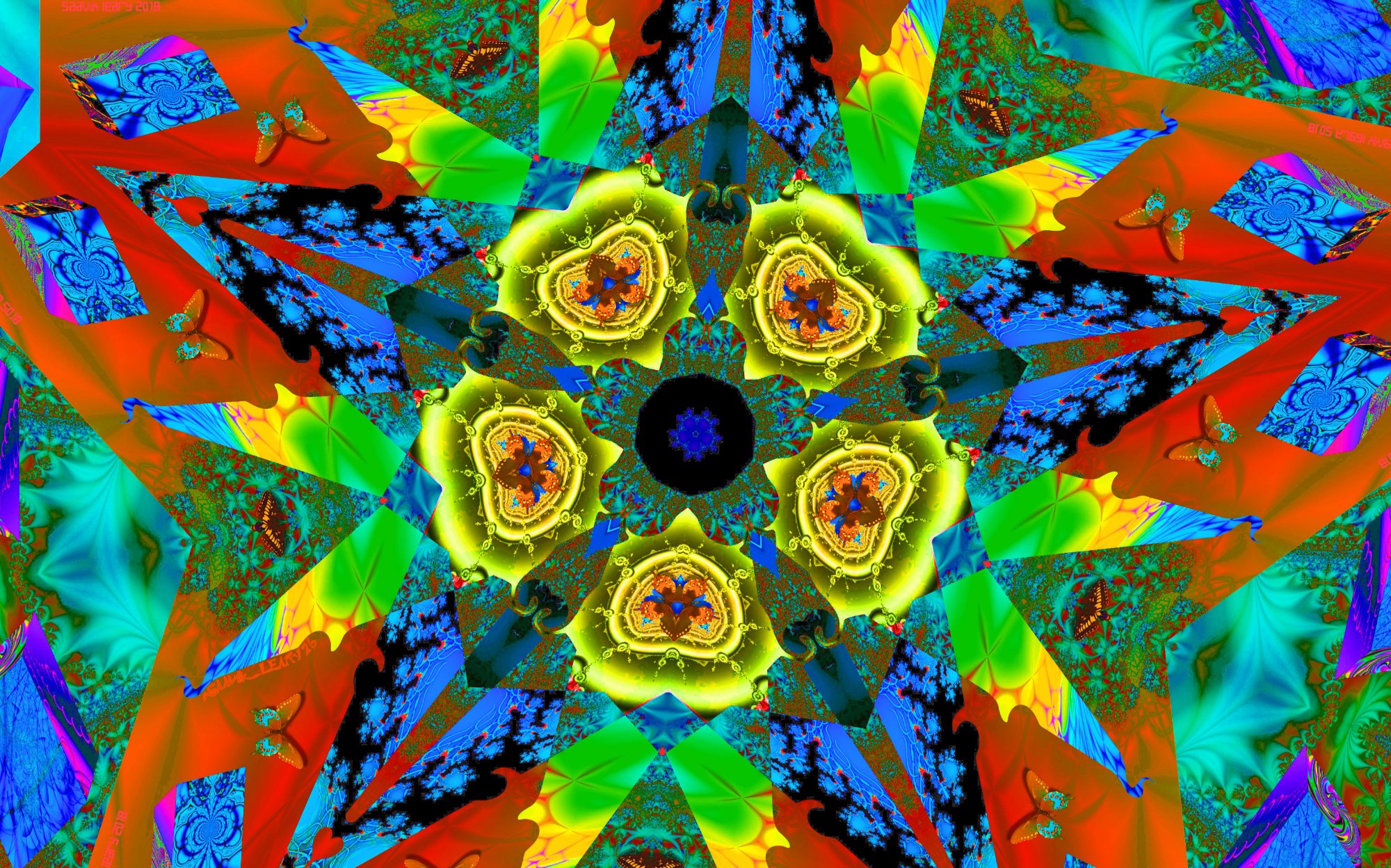 Solve 08302026 fractal kaleidoscope Experiment medium-large jigsaw