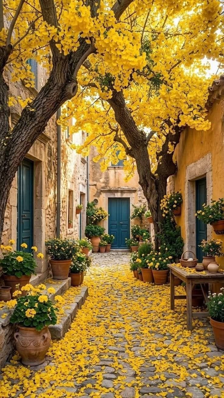 Solve Fallen leaves from Autumn trees jigsaw puzzle online with 144 pieces