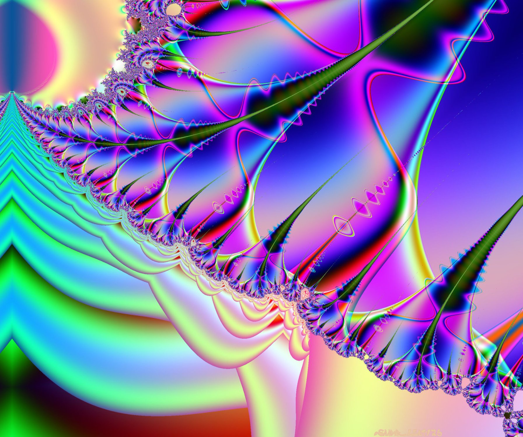 Solve 09062026 Ktaza fractal Smooth largest jigsaw puzzle online