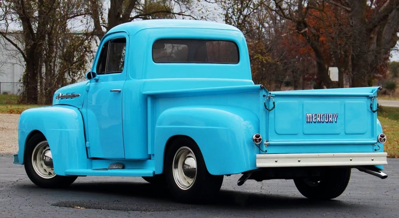 Reddit Rear Pu Solve 1952 Mercury M-1 Pickup - Rear jigsaw puzzle online with 66 pieces